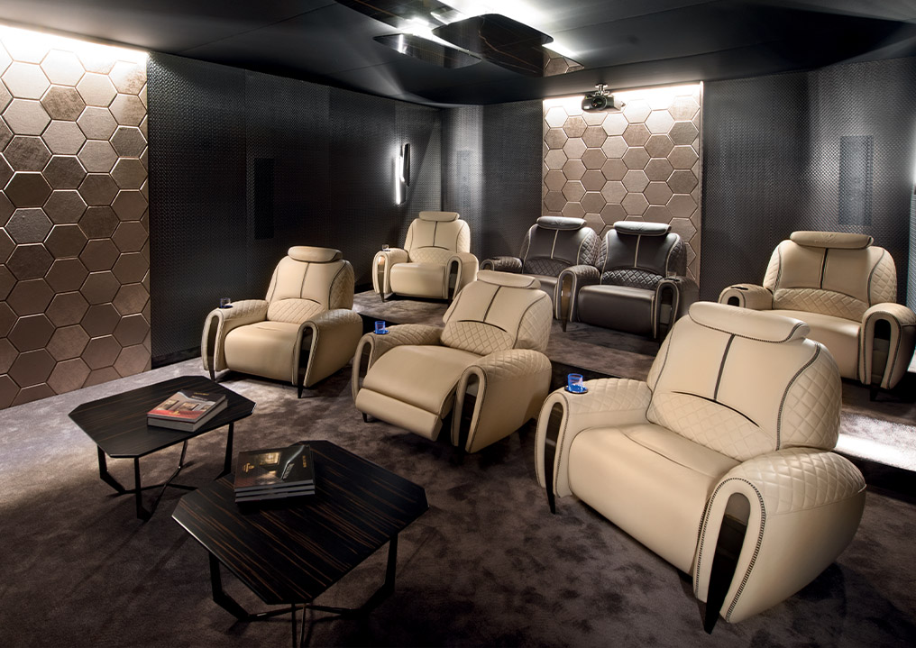 Tonino Lamborghini Luxury Home Cinema
